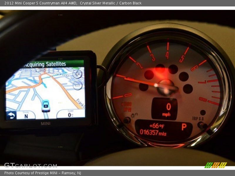 Crystal Silver Metallic / Carbon Black 2012 Mini Cooper S Countryman All4 AWD