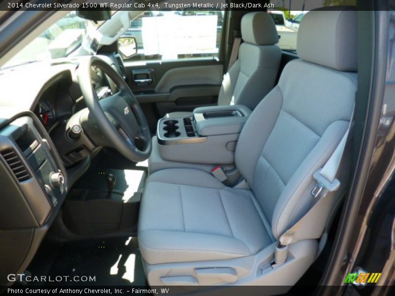 Tungsten Metallic / Jet Black/Dark Ash 2014 Chevrolet Silverado 1500 WT Regular Cab 4x4