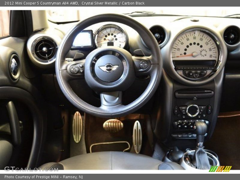 Crystal Silver Metallic / Carbon Black 2012 Mini Cooper S Countryman All4 AWD
