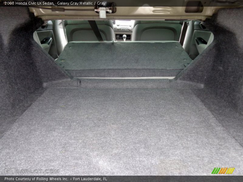 Galaxy Gray Metallic / Gray 2008 Honda Civic LX Sedan