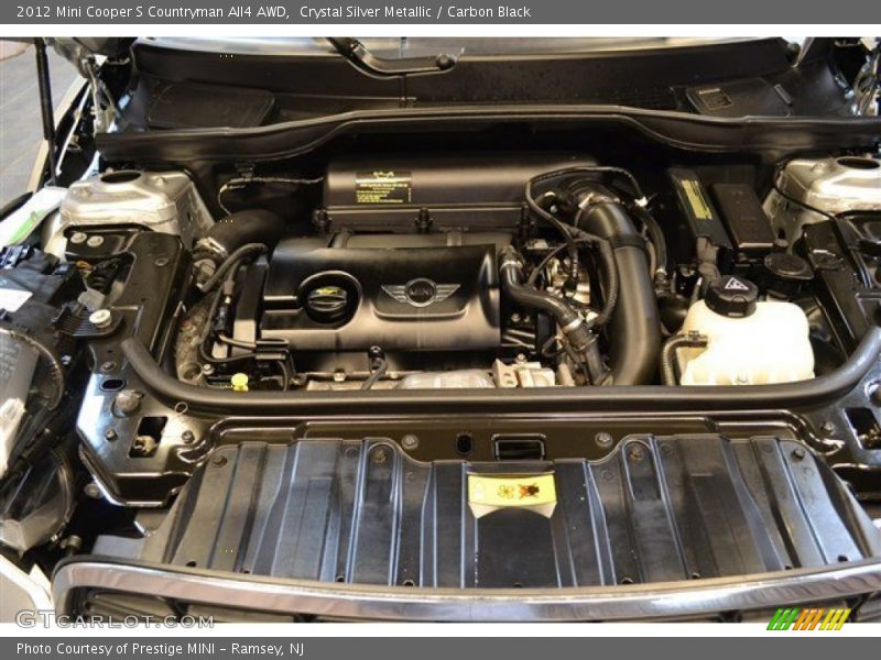Crystal Silver Metallic / Carbon Black 2012 Mini Cooper S Countryman All4 AWD