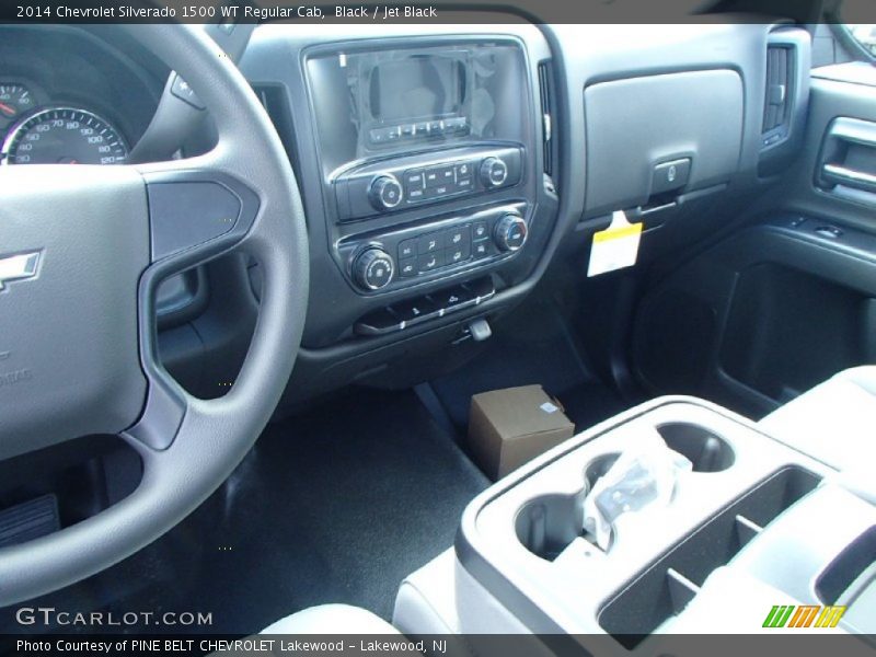 Black / Jet Black 2014 Chevrolet Silverado 1500 WT Regular Cab