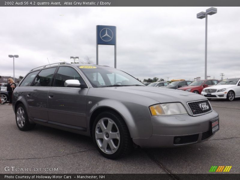 Atlas Grey Metallic / Ebony 2002 Audi S6 4.2 quattro Avant