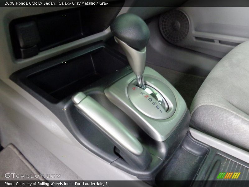Galaxy Gray Metallic / Gray 2008 Honda Civic LX Sedan