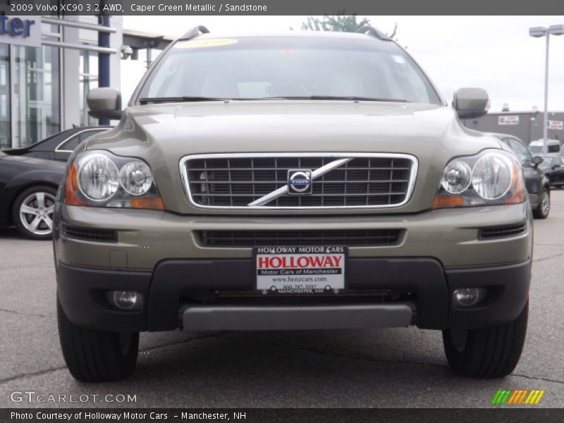 Caper Green Metallic / Sandstone 2009 Volvo XC90 3.2 AWD