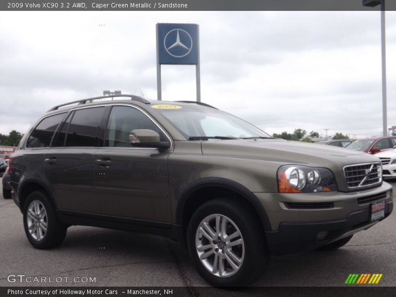 Caper Green Metallic / Sandstone 2009 Volvo XC90 3.2 AWD