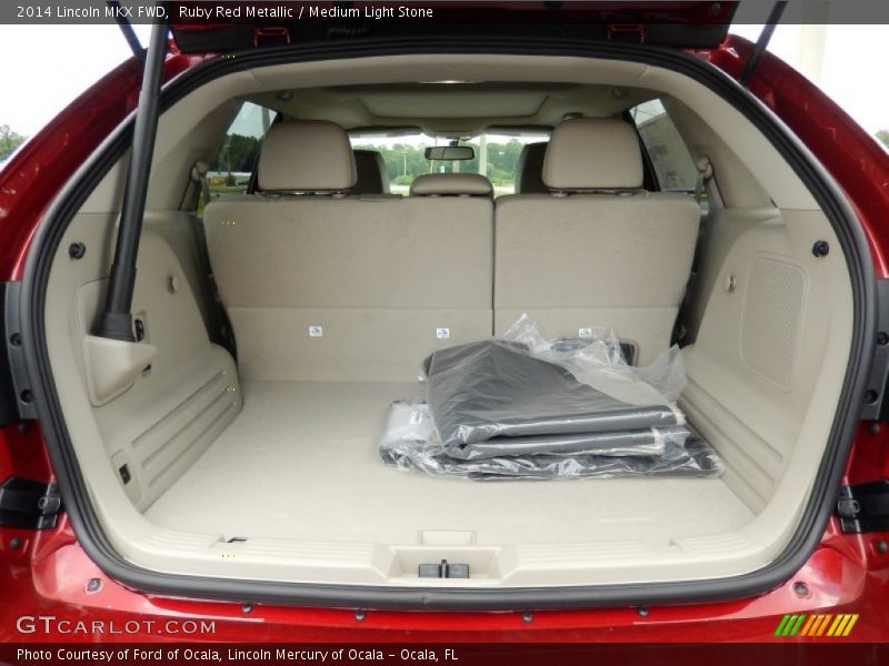 Ruby Red Metallic / Medium Light Stone 2014 Lincoln MKX FWD
