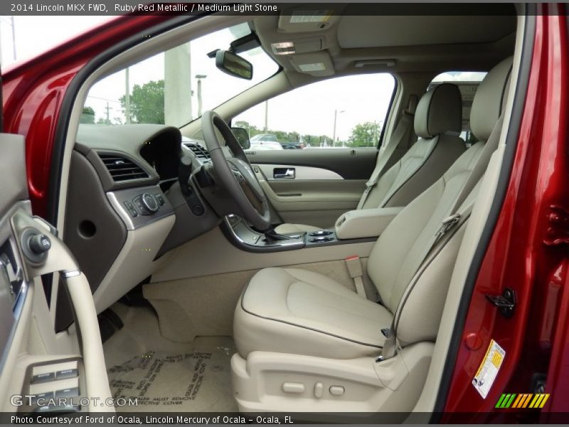 Ruby Red Metallic / Medium Light Stone 2014 Lincoln MKX FWD