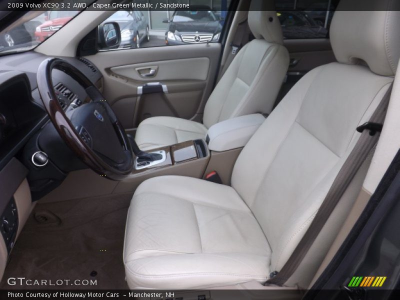 Caper Green Metallic / Sandstone 2009 Volvo XC90 3.2 AWD