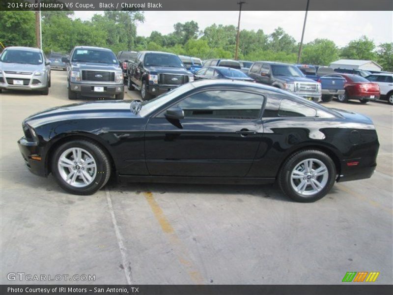 Black / Charcoal Black 2014 Ford Mustang V6 Coupe