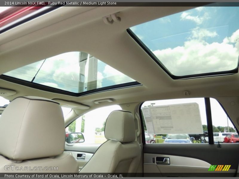 Ruby Red Metallic / Medium Light Stone 2014 Lincoln MKX FWD
