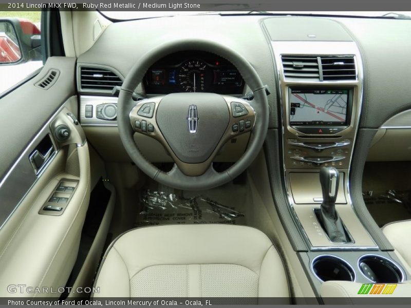 Ruby Red Metallic / Medium Light Stone 2014 Lincoln MKX FWD