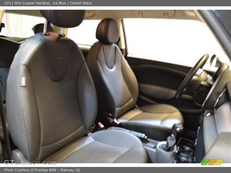 Ice Blue / Carbon Black 2011 Mini Cooper Hardtop