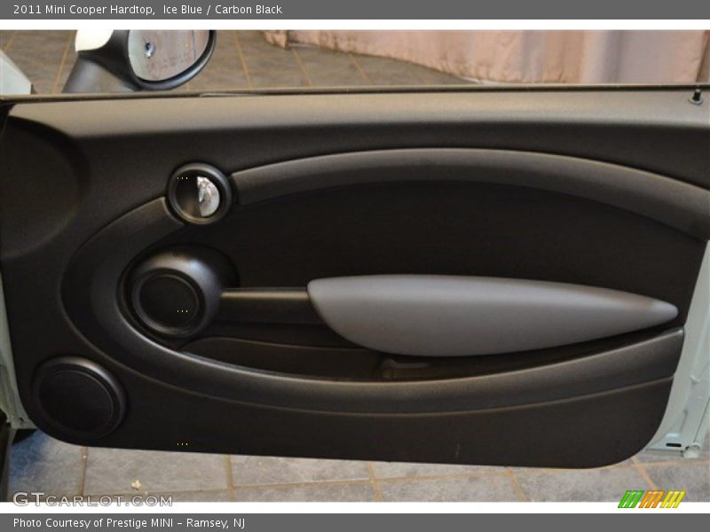 Ice Blue / Carbon Black 2011 Mini Cooper Hardtop