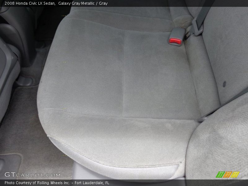 Galaxy Gray Metallic / Gray 2008 Honda Civic LX Sedan