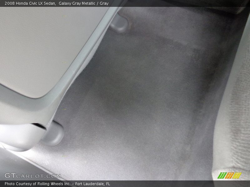 Galaxy Gray Metallic / Gray 2008 Honda Civic LX Sedan