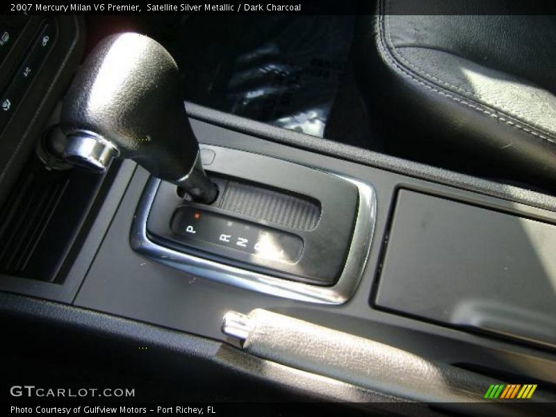 Satellite Silver Metallic / Dark Charcoal 2007 Mercury Milan V6 Premier