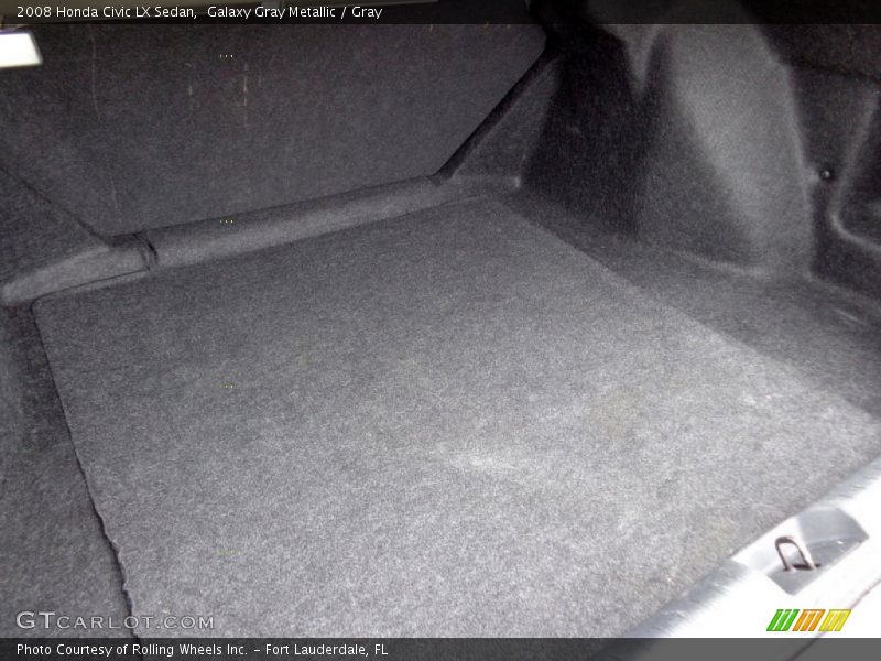 Galaxy Gray Metallic / Gray 2008 Honda Civic LX Sedan