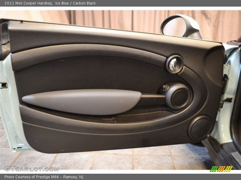 Ice Blue / Carbon Black 2011 Mini Cooper Hardtop