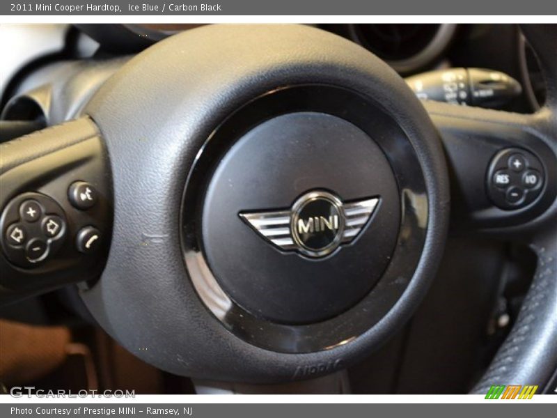Ice Blue / Carbon Black 2011 Mini Cooper Hardtop