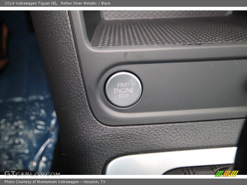 Reflex Silver Metallic / Black 2014 Volkswagen Tiguan SEL