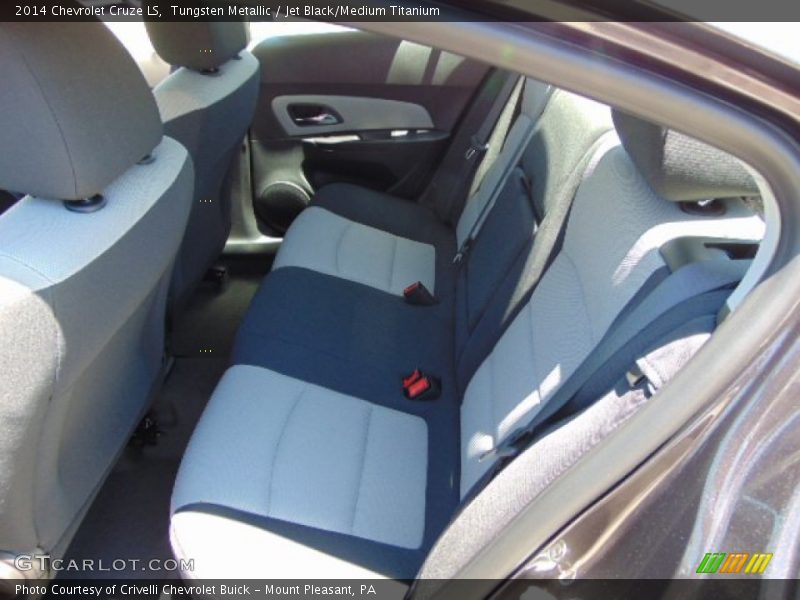 Tungsten Metallic / Jet Black/Medium Titanium 2014 Chevrolet Cruze LS