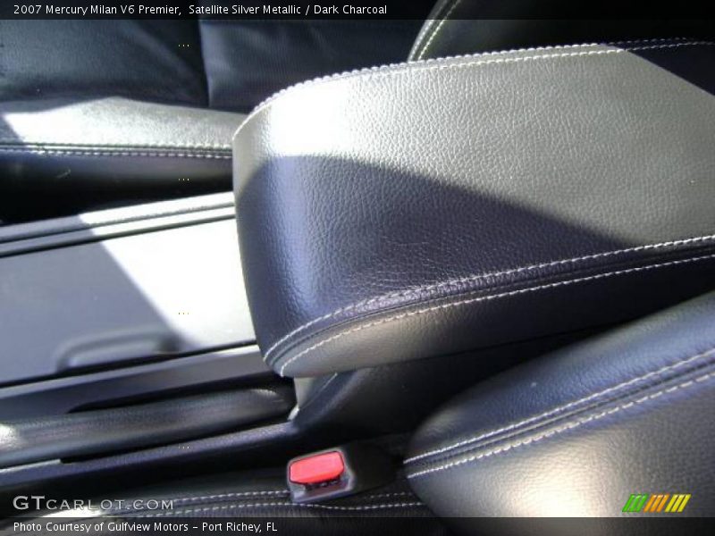 Satellite Silver Metallic / Dark Charcoal 2007 Mercury Milan V6 Premier