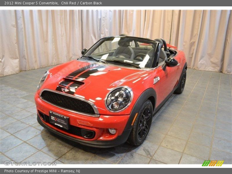 Chili Red / Carbon Black 2012 Mini Cooper S Convertible