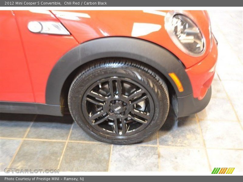 Chili Red / Carbon Black 2012 Mini Cooper S Convertible