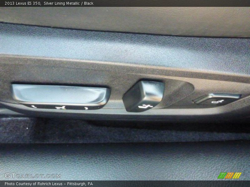 Silver Lining Metallic / Black 2013 Lexus ES 350