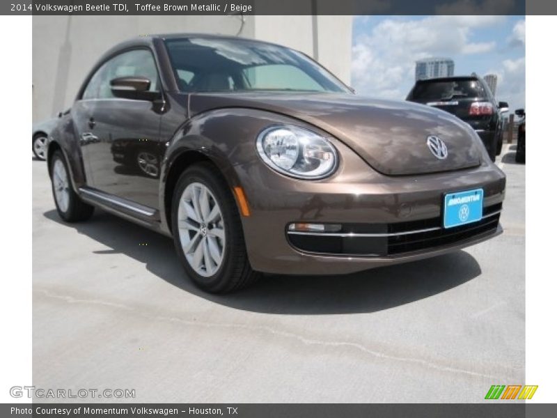 Toffee Brown Metallic / Beige 2014 Volkswagen Beetle TDI