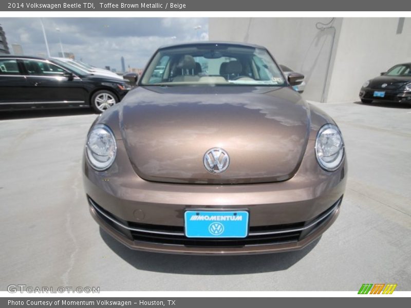 Toffee Brown Metallic / Beige 2014 Volkswagen Beetle TDI