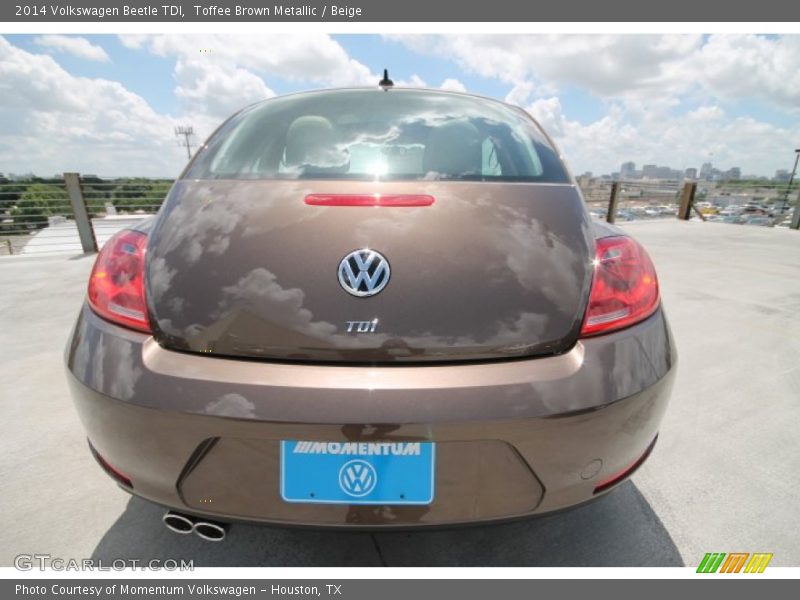 Toffee Brown Metallic / Beige 2014 Volkswagen Beetle TDI