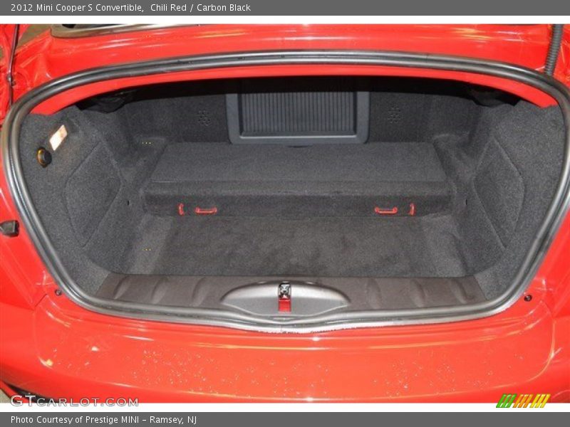 Chili Red / Carbon Black 2012 Mini Cooper S Convertible