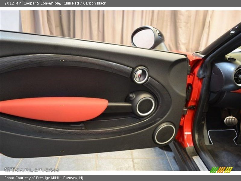 Chili Red / Carbon Black 2012 Mini Cooper S Convertible