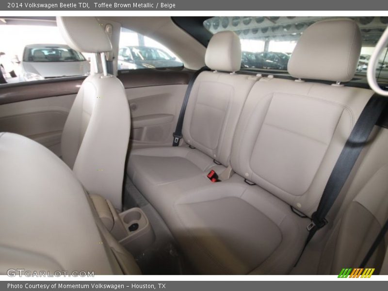 Toffee Brown Metallic / Beige 2014 Volkswagen Beetle TDI
