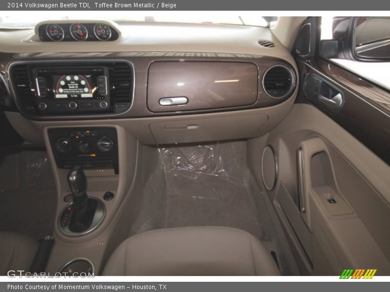 Toffee Brown Metallic / Beige 2014 Volkswagen Beetle TDI