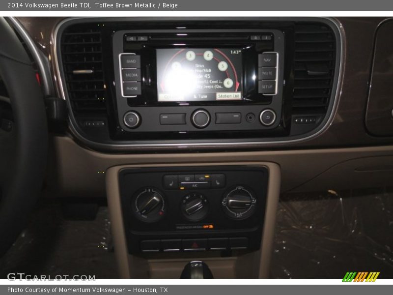 Toffee Brown Metallic / Beige 2014 Volkswagen Beetle TDI
