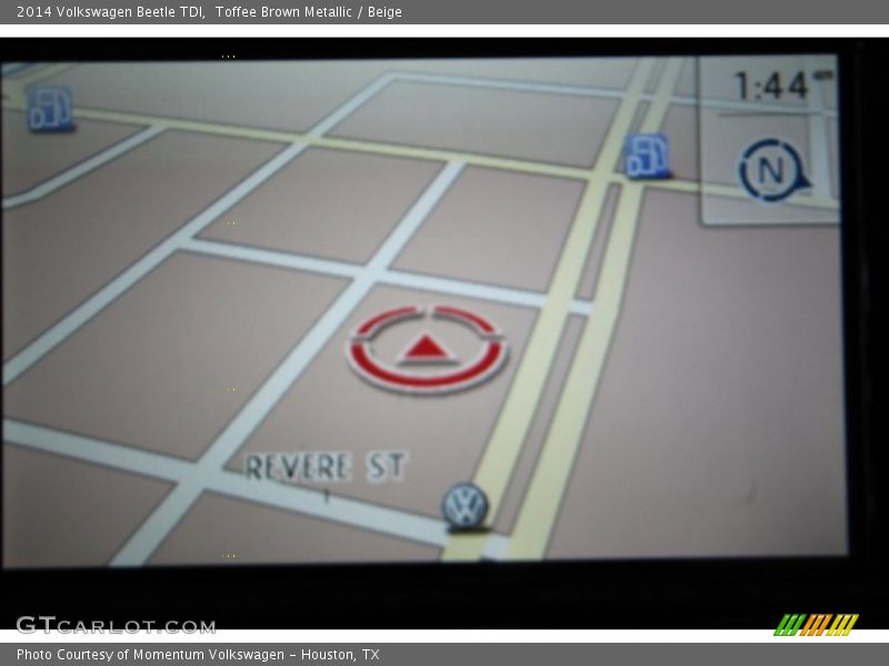 Toffee Brown Metallic / Beige 2014 Volkswagen Beetle TDI