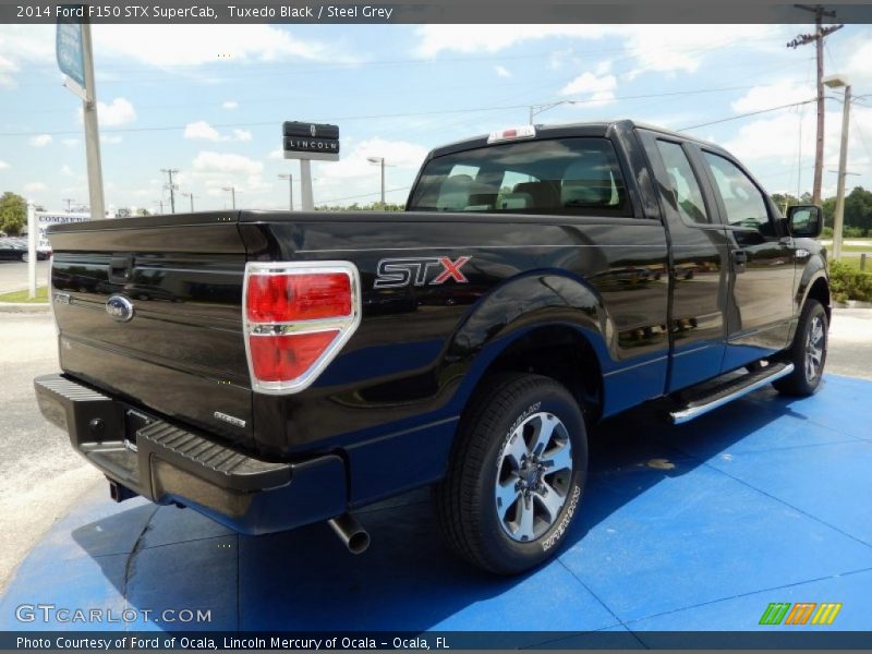Tuxedo Black / Steel Grey 2014 Ford F150 STX SuperCab
