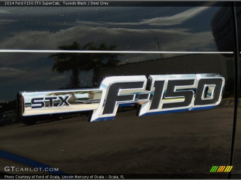 Tuxedo Black / Steel Grey 2014 Ford F150 STX SuperCab