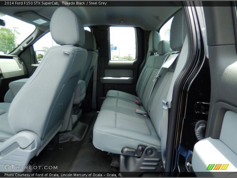 Tuxedo Black / Steel Grey 2014 Ford F150 STX SuperCab