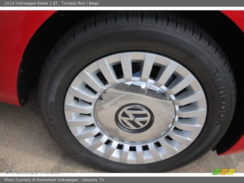 Tornado Red / Beige 2014 Volkswagen Beetle 1.8T
