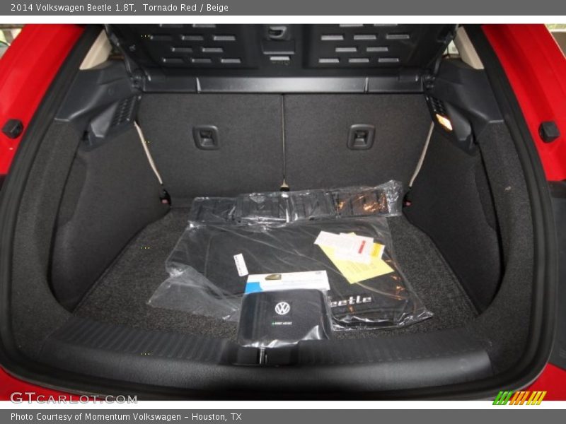 Tornado Red / Beige 2014 Volkswagen Beetle 1.8T