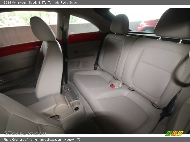 Tornado Red / Beige 2014 Volkswagen Beetle 1.8T