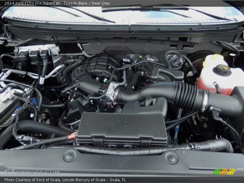 Tuxedo Black / Steel Grey 2014 Ford F150 STX SuperCab