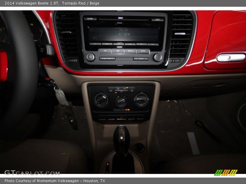 Tornado Red / Beige 2014 Volkswagen Beetle 1.8T