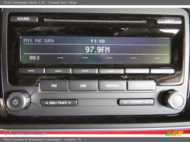 Tornado Red / Beige 2014 Volkswagen Beetle 1.8T