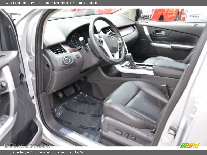 Ingot Silver Metallic / Charcoal Black 2013 Ford Edge Limited