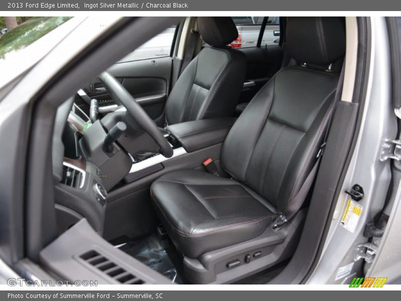 Ingot Silver Metallic / Charcoal Black 2013 Ford Edge Limited